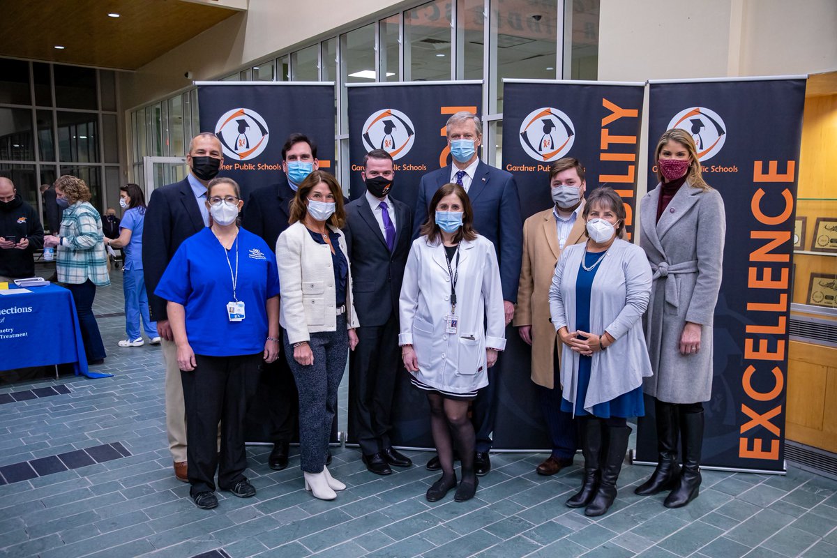 MAGovArchive's tweet photo. These kids and their families are doing the right thing and getting vaccinated here in Gardner. Thank you to everyone who came out and made this clinic happen.

We know school is safe and we know the vaccines work. Dangerous misinformation suggesting otherwise has no place in MA. https://t.co/zDYHFv1GmV
