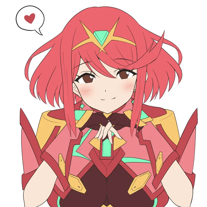 おまけの影つける前バージョン
こっちの方がかわいいんじゃないか疑惑🤔 