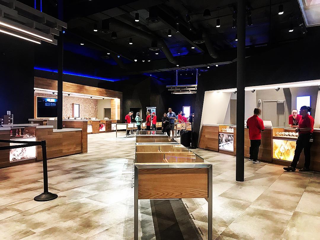 Welcome to Planet 13, the largest cannabis dispensary in the world. Think about it: 40,000 square feet, 42 registry offices, about 200 employees... this is just the first stage.