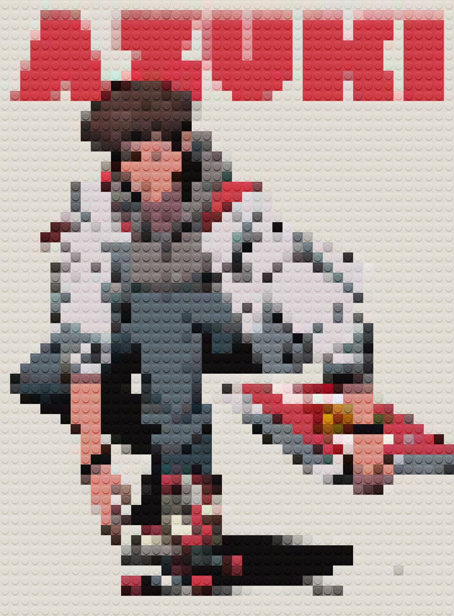 Azuki to lego pic. Code generated art

#AzukiArt @AzukiZen