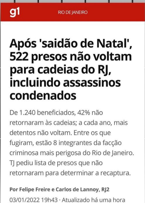 oiluiz's tweet photo. Que bacana, então a criminalidade vai se reduzir muito! 🤡 https://t.co/gTm0ovEoOn