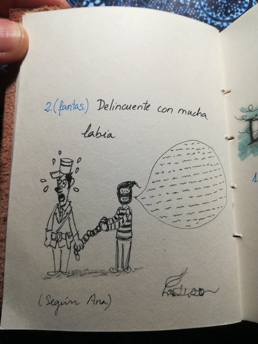 Rmtchico's tweet photo. Día 4,con la D, #DELICUESCENTE
(1 acepción,real) Evanescence, sin vigor, decadente.
(2 acepc., fantástica y sugerida por Ana) Delincuente con mucha labia
#4Enero
#letraD
#dibucedario2022 https://t.co/yY1ZmgnK4n