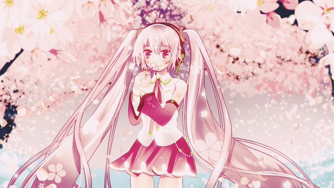 桜ミク のtwitterイラスト作品 人気順