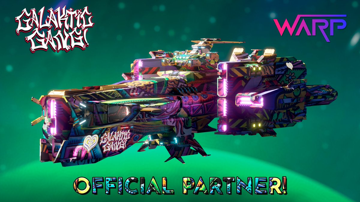 WarpBond's tweet photo. We're proud to present the @GalakticGangNFT, a badass NFT community by renowned Peruvian-Canadian artist Chris Dyer. 

Now we've got exclusive psychedelic starships fit for the Gang themselves! 

Join us for an AMA 5th Jan 7pm PST
Galaktic Gang Discord: https://t.co/XnxNnRPRUL https://t.co/d0xJRFcjys