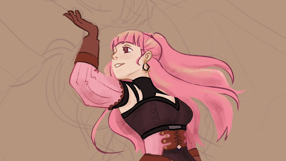 ChelmiAboutIt's tweet photo. #FE3H #HildaValentineGoneril wip 💕 https://t.co/9fESMUFEQq