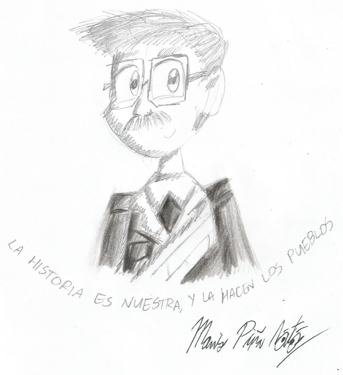 Matsumaru_kun's tweet photo. #BestDrawingsOf2021
Just a drawing of Salvador Allende, one of the best Presidents ever.
I made this inspired by a drawing by a friend from DeviantArt.
#salvadorallende
#Chile
#portrait
#progressivism https://t.co/hWelgOkTGR