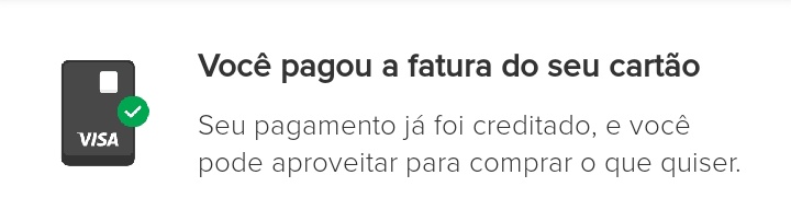 Pequeno prazer da vida adulta e você consegui pagar a fatura do cartão antes de vencer 🙌😅