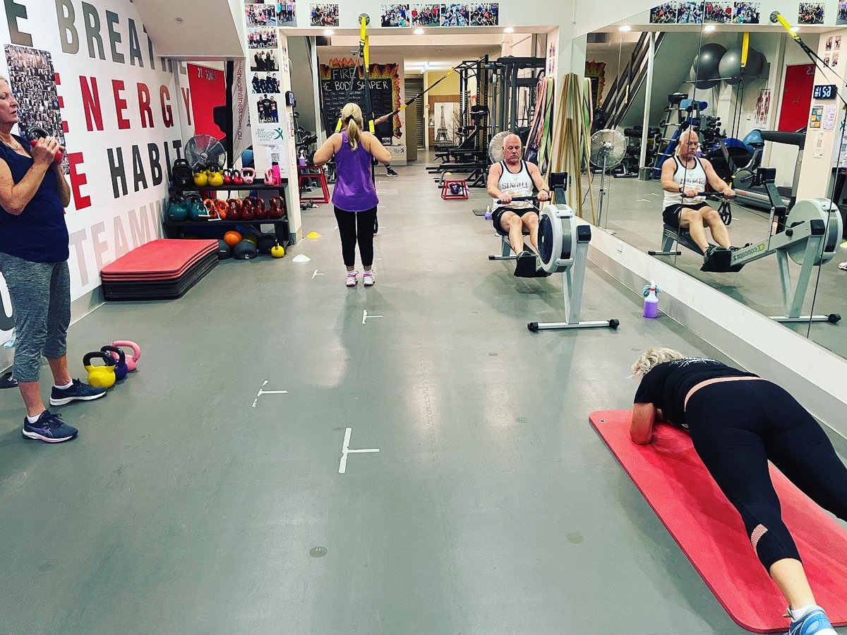 ExciteHealthFit's tweet photo. The I.C.E. group training crew back into it! Great to see some of the crew kicking off their training year!

Look forward to seeing a few more for the 6.30pm evening session!

Shape Up, Get Fit, Burn Fat! https://t.co/m87LUO3han