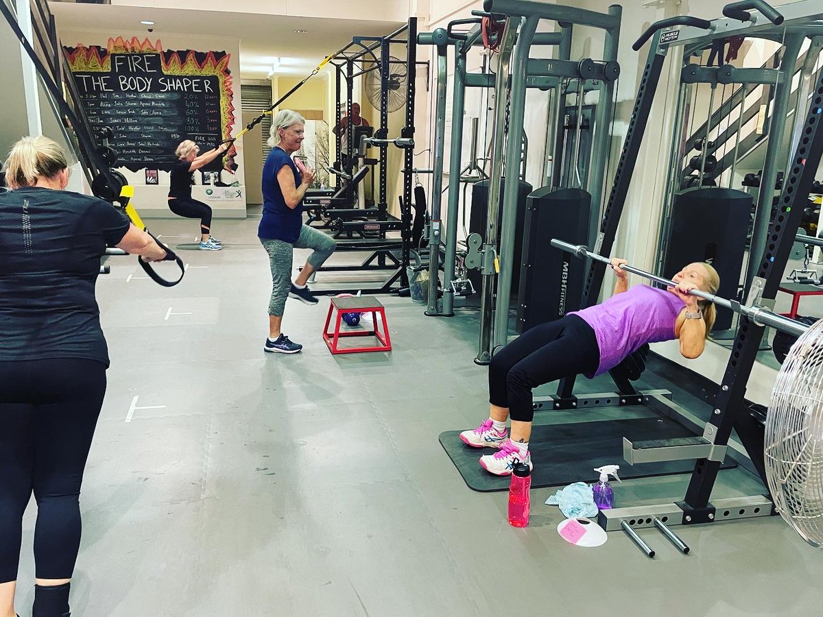 ExciteHealthFit's tweet photo. The I.C.E. group training crew back into it! Great to see some of the crew kicking off their training year!

Look forward to seeing a few more for the 6.30pm evening session!

Shape Up, Get Fit, Burn Fat! https://t.co/m87LUO3han