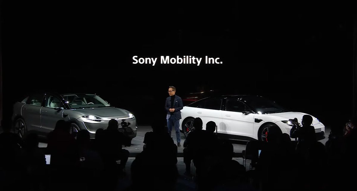 ZaraCrypt0's tweet photo. Sony Mobility Inc. 

A new Sony company.

Commercial launch of Sony's EV car has now been confirmed.

#Sony #CES #LasVegas #SonyEV #SonyCars #SonyRobots #EV https://t.co/9srvBQYGwV