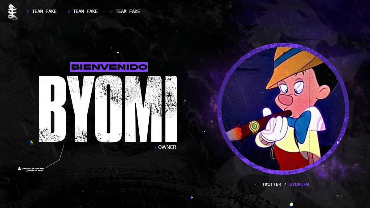 Heavygodtv_2's tweet photo. #PRESENTACIÓN
Queremos darle la cálida bienvenida, a Nuestro nuevo Owner @byOmiFN
¡Bienvenido a la familia! 🥳
⚜️ | #GODFK
🏆 | #AlwaysFK https://t.co/KrVXxAOSM1