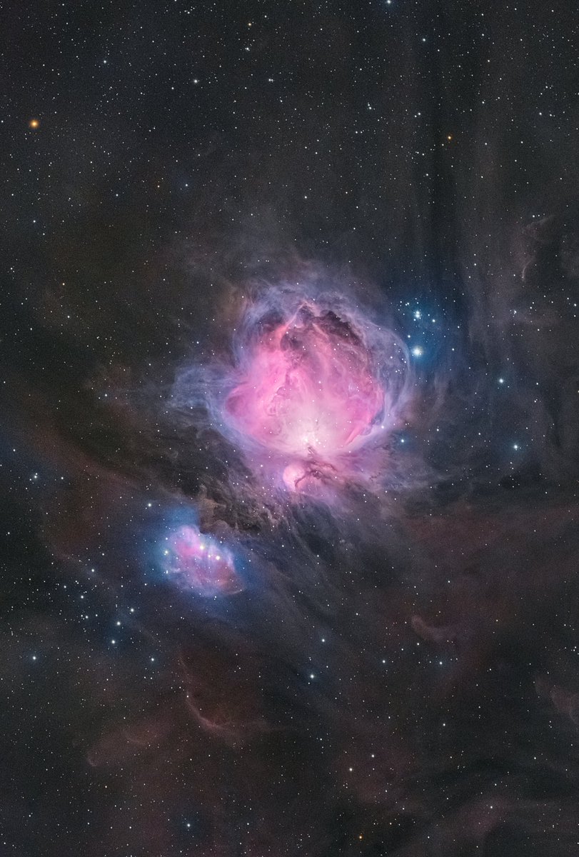 Spacehttp_'s tweet photo. 21-hour LRGB integration of M42 The Orion Nebula

#Atmosphere #Nebula #MilkyWay #Galaxy #AstronomicalObject https://t.co/pNT9m9dsrw