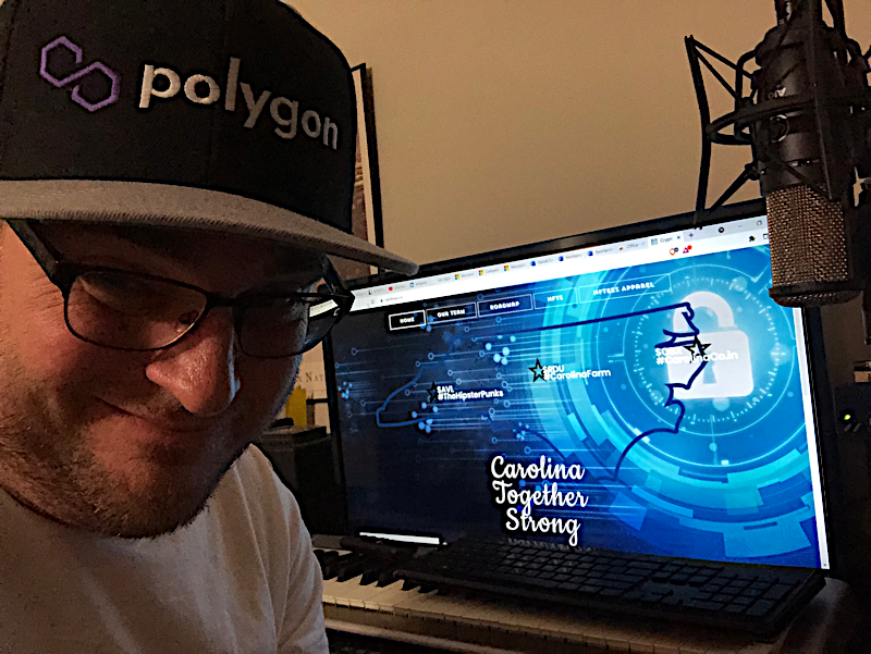 RZRGLV's tweet photo. #CarolinaTogetherStrong
https://t.co/n75cDrHDAY
Stop playing their game. 
Join us.
Powered by @0xPolygon and available on @QuickswapDEX.
$OBX $MATIC 

p.s. $IGG for the win. #Keeeemon https://t.co/56VVIJWXBt