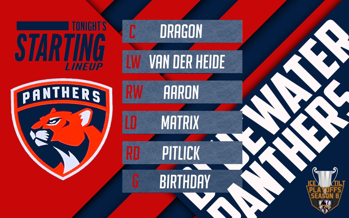 The Panthers are minutes away from puck drop vs the <a href="/ITHLMustangs/">Maple Grove Mustangs</a>  tune in at twitch.tv/m4trix_sn1p3r for games 1 and 2