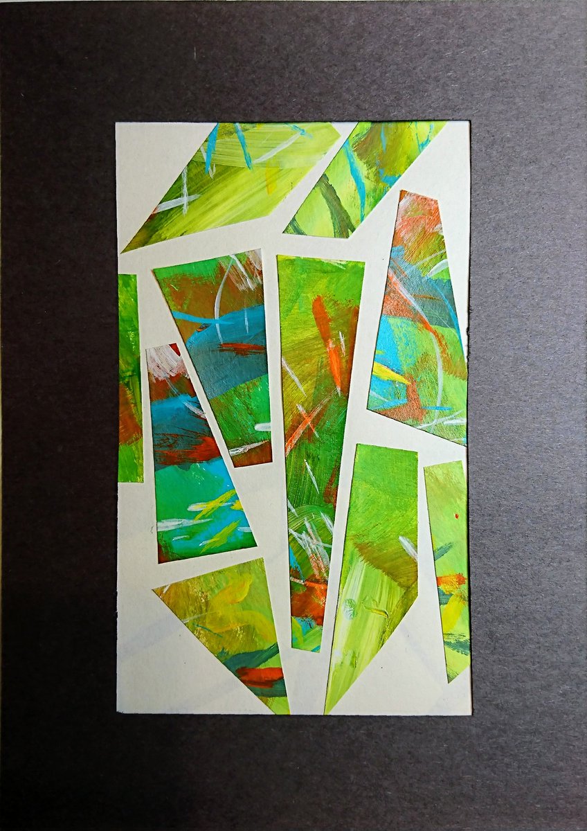 Paint night. Learning a little about abstract. Which is your favorite?