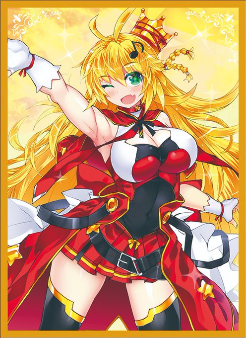 今年3月27日に開催のボイスコネクト2にて、プレイマットとおそろいの絵柄でカードスリーブを頒布予定です!ぜひプレイマットと一緒に使ってみてくださいね! 