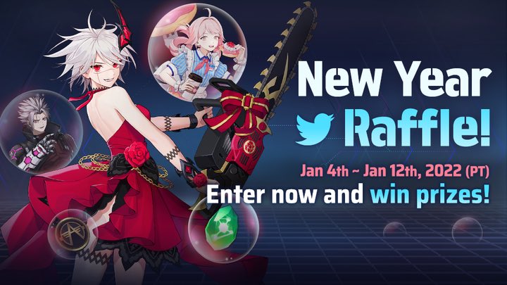 Guys I literally can’t stop giving stuff away. 

Retweet this to enter to win NP, A-Coin, Echion, Sugar Rush Eleven, or Scarlet Corsage Jackie!

Details: 
playeternalreturn.com/posts/news/252
