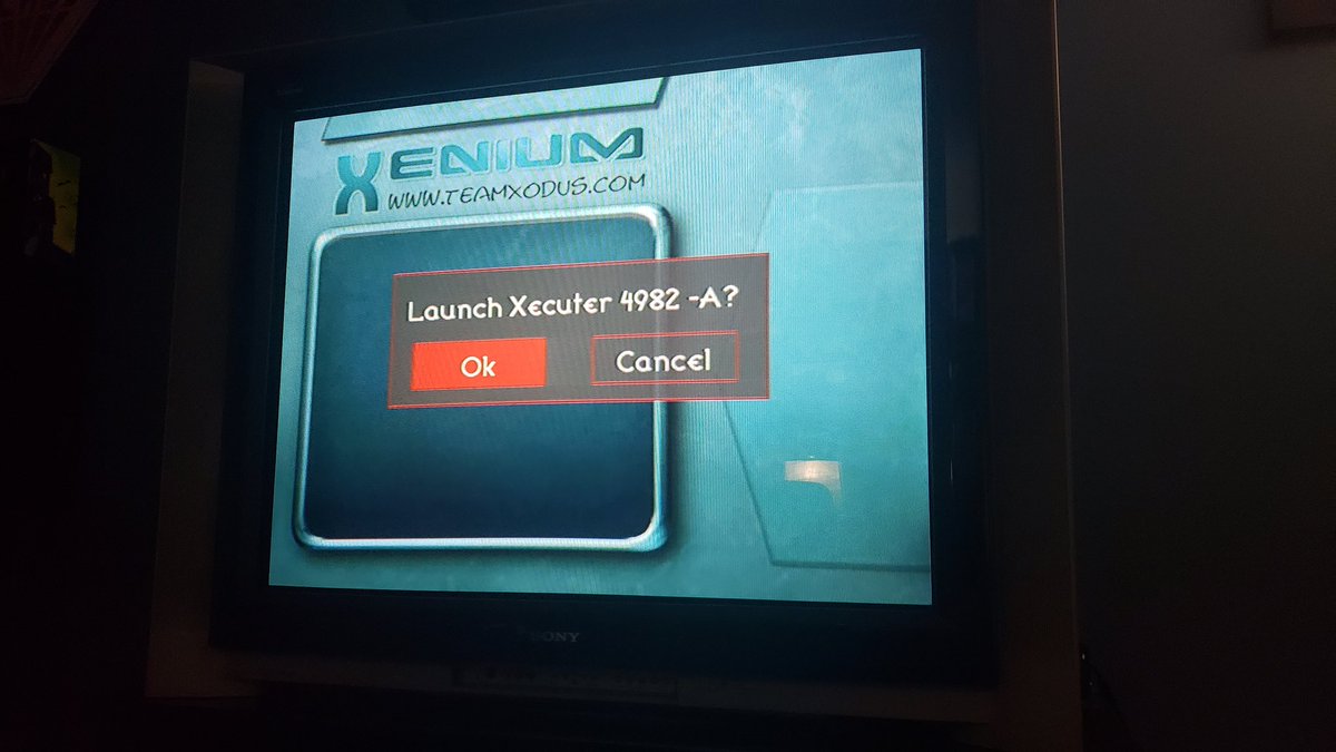 ShowMeRetro1's tweet photo. Looking for somw advice on a Xenium modded OG Xbox not launching Xeciter4982-A. Anyone know how to troubleshoot or fix this problem? @RockerGameMod https://t.co/En3pVGX762