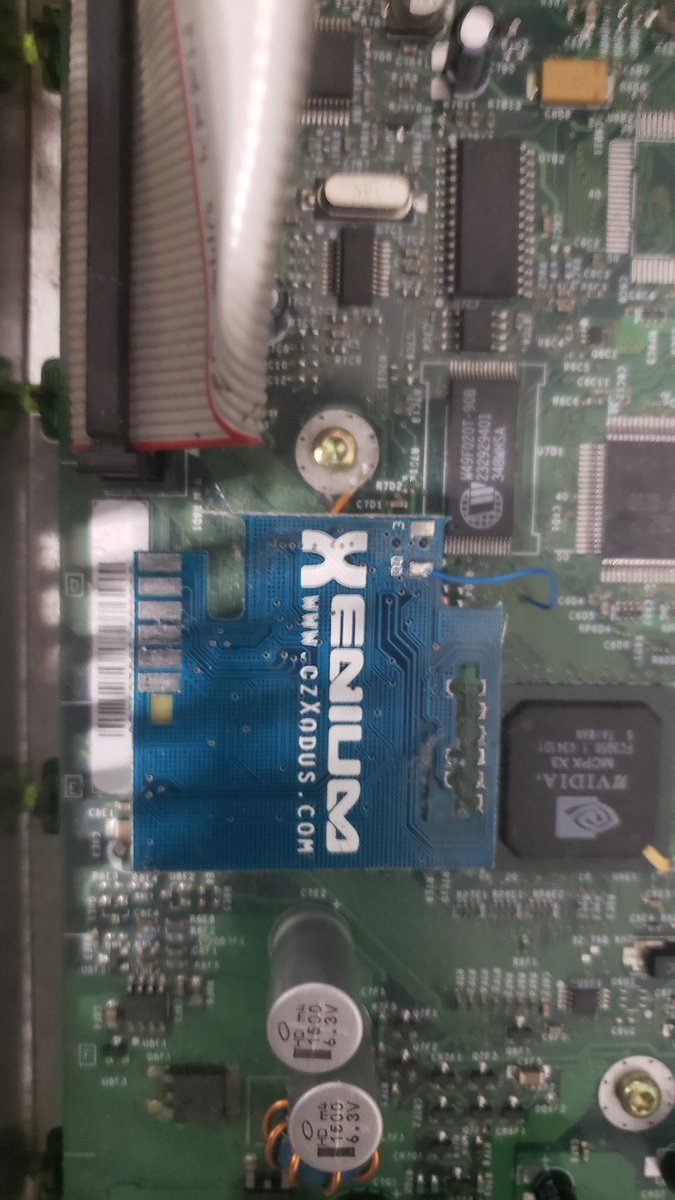 ShowMeRetro1's tweet photo. Looking for somw advice on a Xenium modded OG Xbox not launching Xeciter4982-A. Anyone know how to troubleshoot or fix this problem? @RockerGameMod https://t.co/En3pVGX762