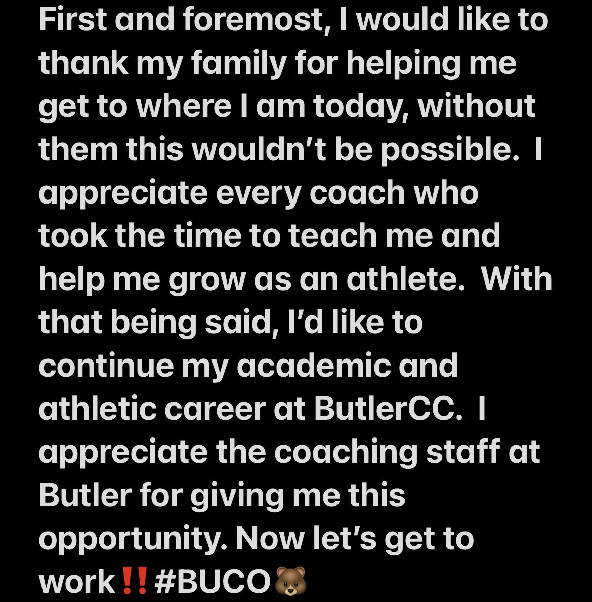 PjCaldwell2's tweet photo. Committed. Now let’s work! https://t.co/WiaWNh82cT
