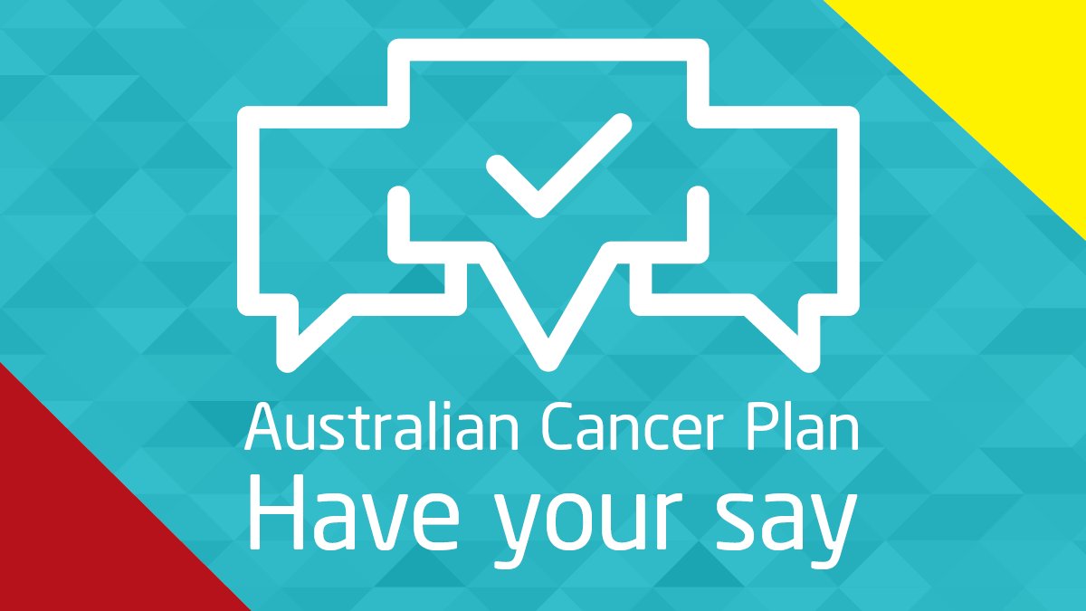 Have your say! The Consultation Hub for the #AustralianCancerPlan is open till 18 Feb 2022. <a href="/CancerAustralia/">Cancer Australia</a> invites all organisations &amp; people with an interest in the future of cancer outcomes to share your vision consultations.health.gov.au/cancer-care/au…