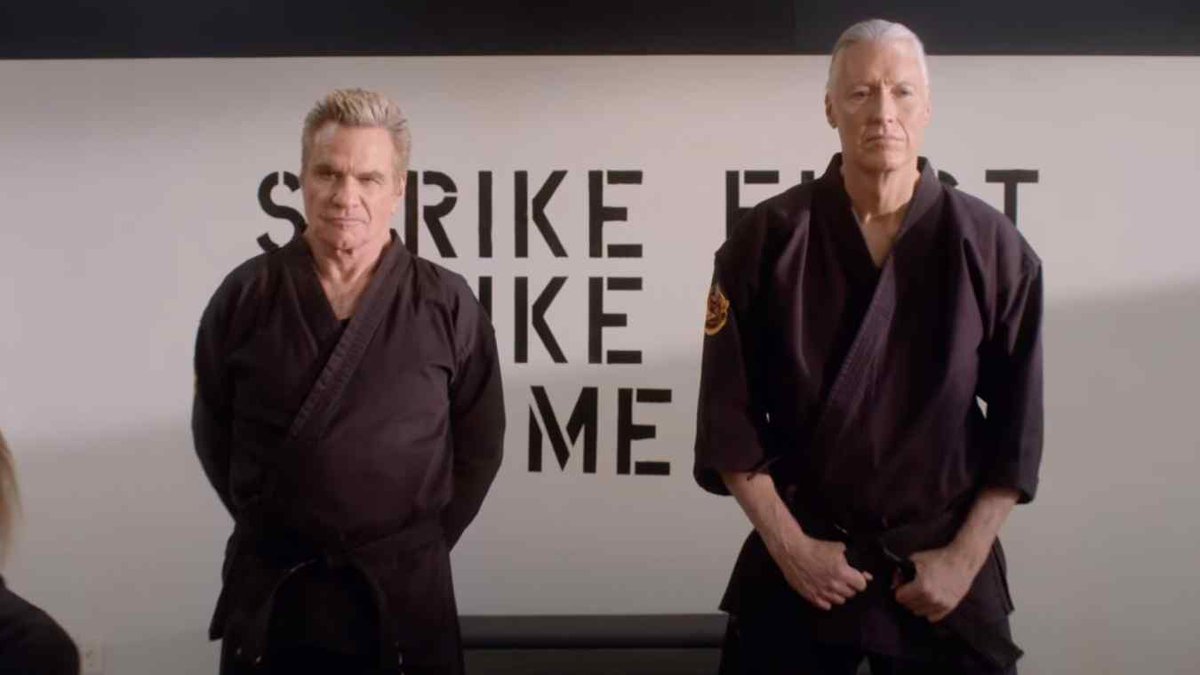 DomoKine's tweet photo. Is @CobraKaiSeries Season 4 the Kevin and Bean Reunion Show? @thekevinryder @clydetombaugh #kevinandbean #kevinandbeanreunion #cobrakai #terrysilver #johnkreese #ahhsaa https://t.co/1MeBGfb4ya
