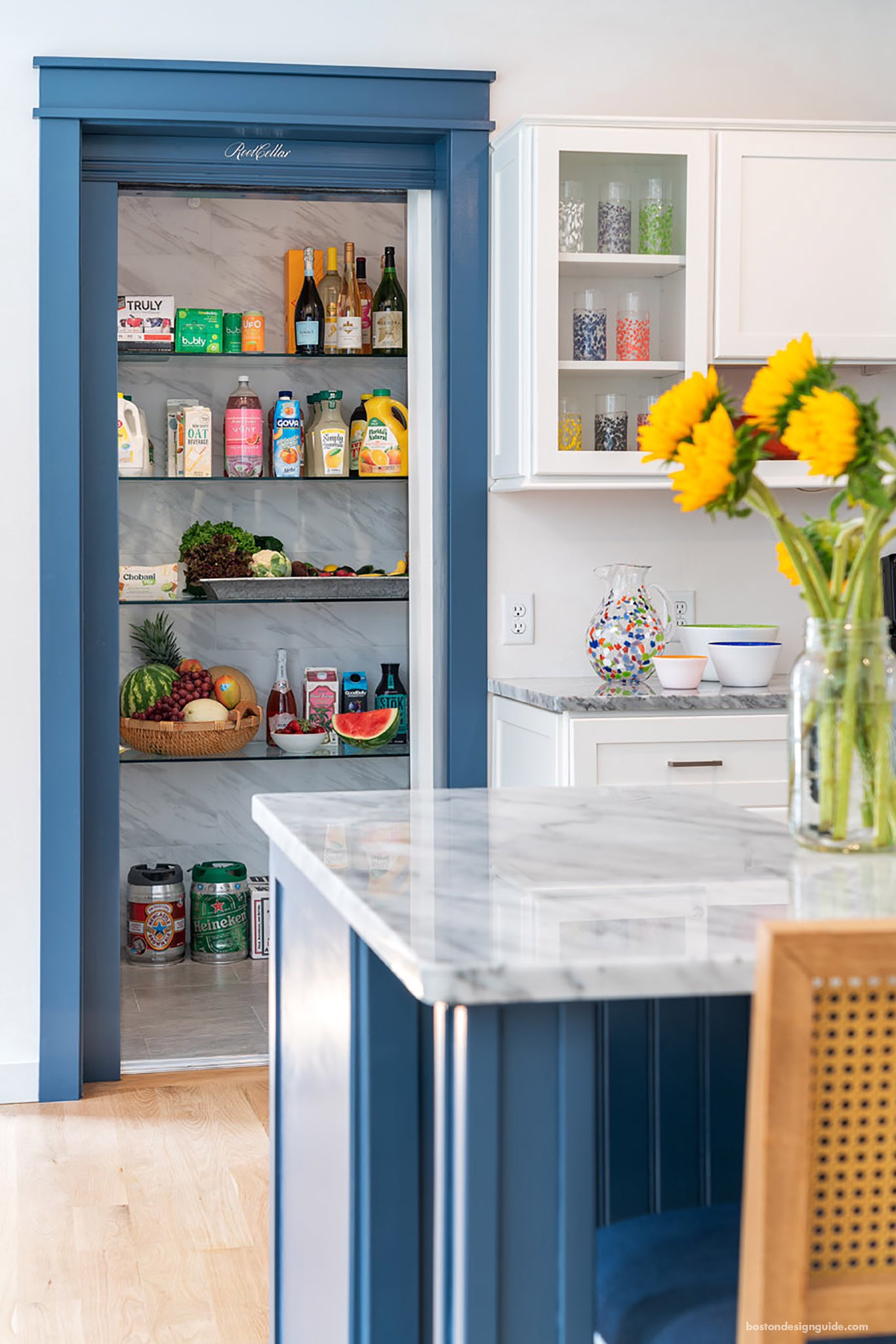 Walk in outlet fridge home