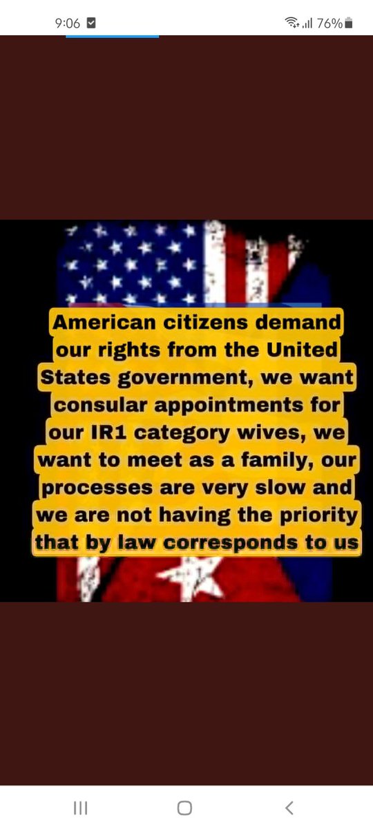 isisaned93's tweet photo. The categories * IR_CR * are forgotten, they do not give appointments they have been in for a year in the month of JUNE, what happens? WE ARE PRIORITY #weneedinterviewsforir1andcr1 @national_visa @EmbassyGuyana @MaElviraSalazar @MarioJPenton @MarioDB @SenateDems @SenateGOP https://t.co/Lzu0XuHISD