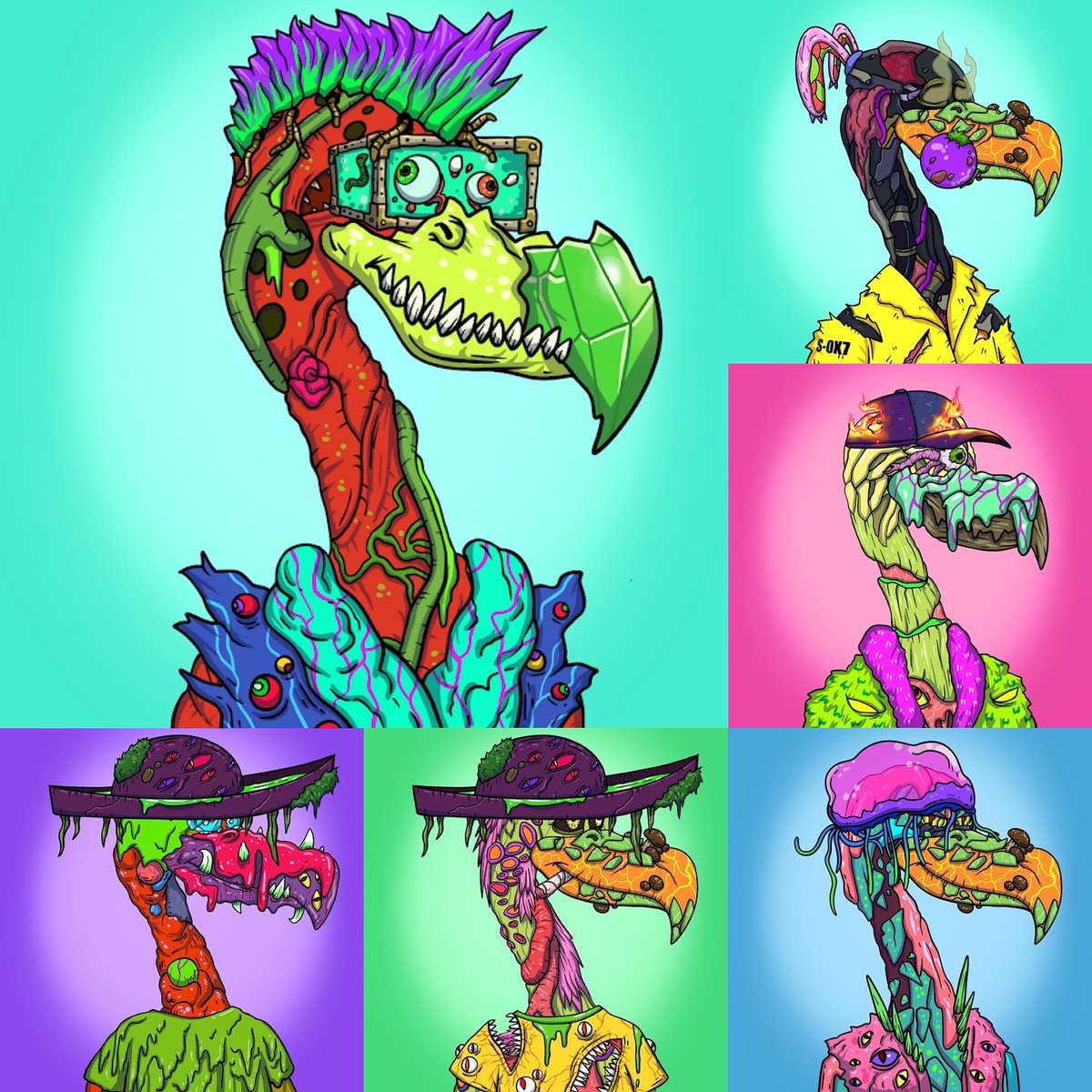 ShibPictures's tweet photo. You into #nfts? Check out @MutantMingos they are minting right now and about to sell out!  Cheap. Beautiful art. #mingogang some big prize draws tomorrow! https://t.co/bfYvHXoQFa