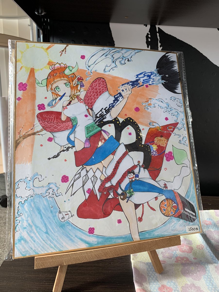 OsakaNinjaInfo's tweet photo. すゐれんかさんの作品はちょっと不思議な世界を表します。可愛いですよね。
写真はほんの一部ですが、残り少なくなった商品もありますのでお早めに！
まだ、各絵師さんの オリジナルグッズ も販売中です。
絵師100人展帰りに是非エディオンなんば本店8Fでお待ちしております！
#絵師 #絵師展 #展示販売 https://t.co/aDkYkJyvJx