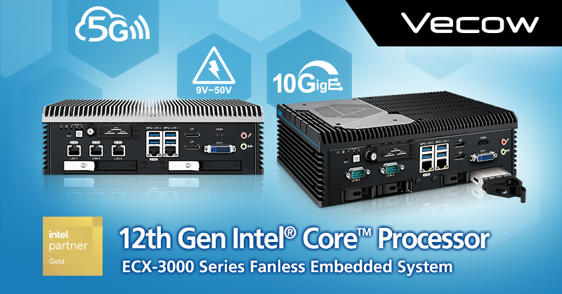 VecowCo's tweet image. Vecow’s latest ECX-3000 Series Fanless Embedded System is powered by 12th Gen Intel Core Processor and is ideally for #MachineVision,#RoboticControl and Edge AI applications. bit.ly/3EjZ4yh
bit.ly/3HHmUpj