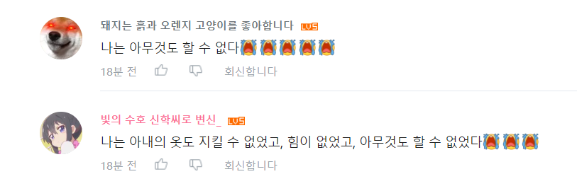 검열 피해를 입은 슬픈 중국 유저들