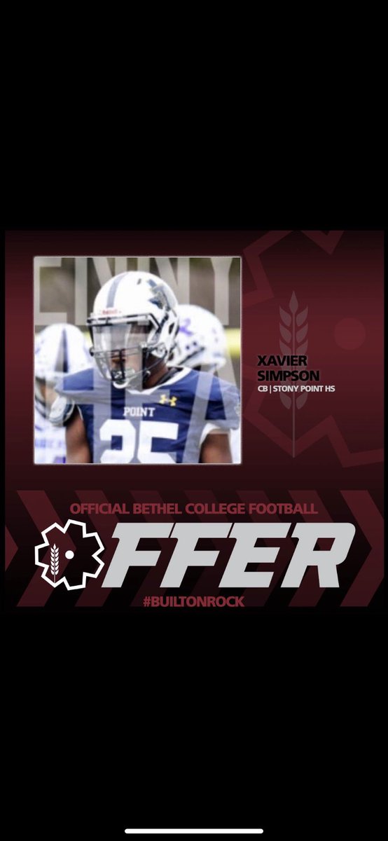 After an amazing talk with @CoachGrider_BC <a href="/threshers_FB/">Bethel College FB</a> I am proud to say I have received my 3rd offer to bethel college ✅🤝