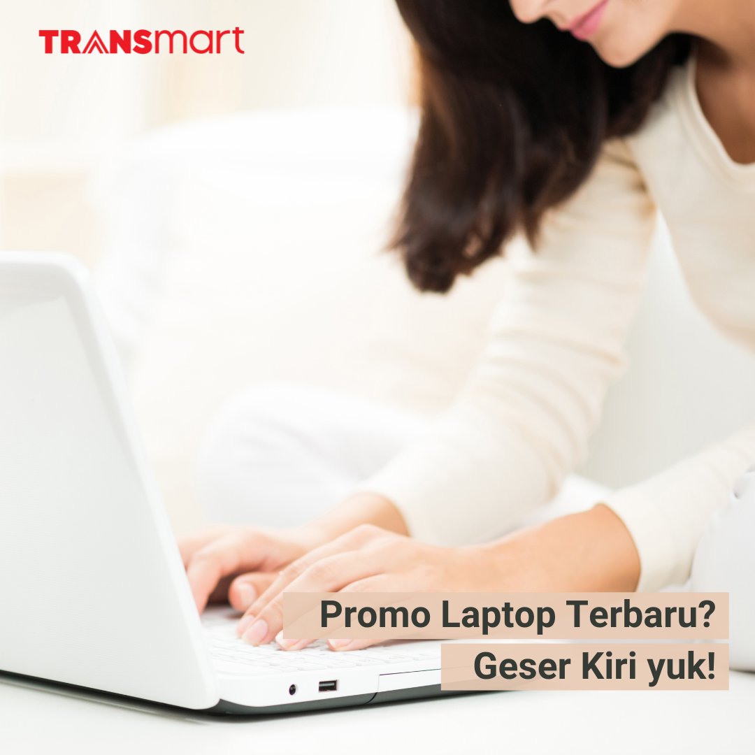 Transmart_IND's tweet photo. Tahun baru, laptop baru? Bisa banget!
Mumpung ada promo laptop dari Trans Hello mulai 5-12 Januari 2022 aja nih! Yuk langsung geser kiri untuk lihat promonya dan #keTransmartAja sekarang juga!
#promotransmart #transmart https://t.co/2QJRyVhIG1