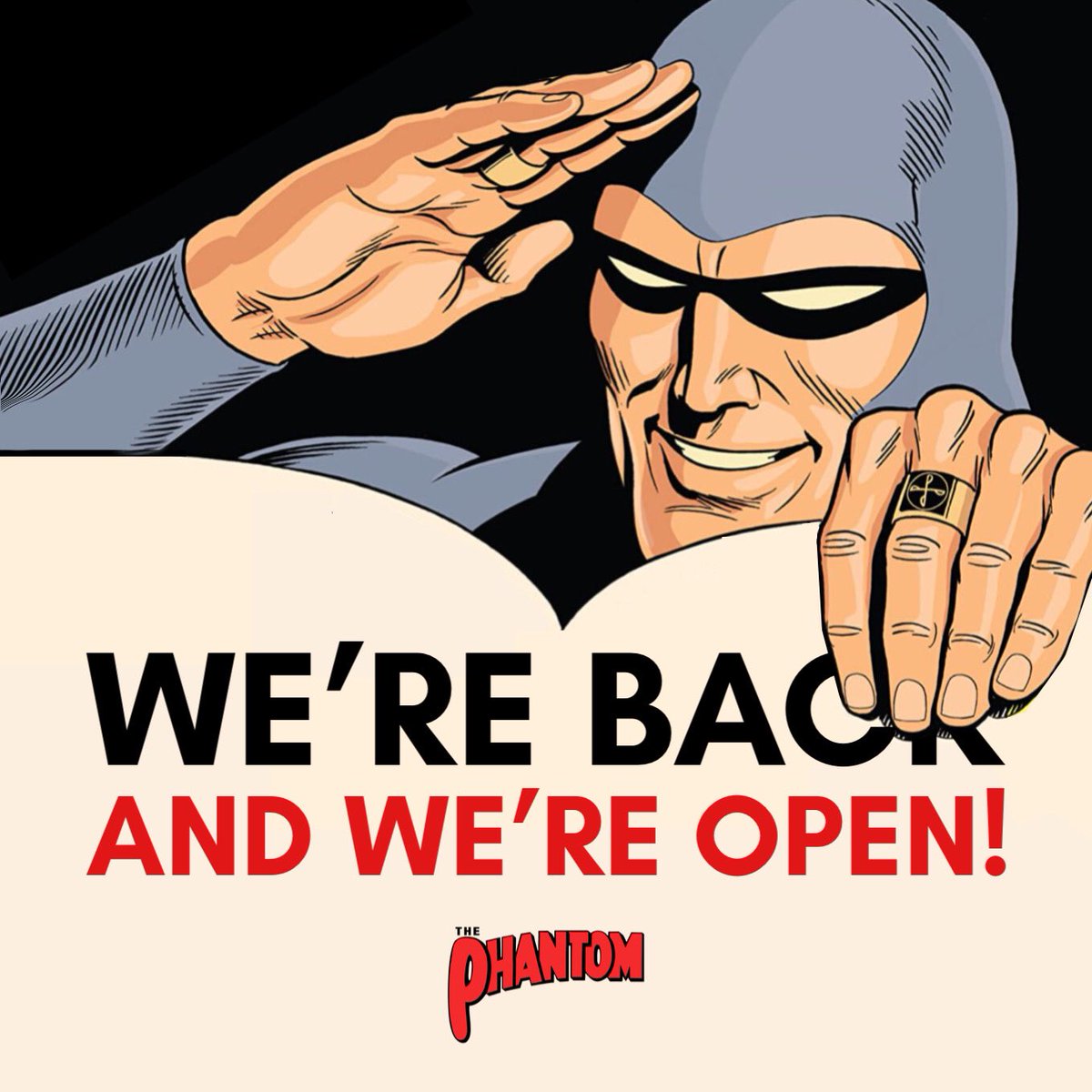 We’re back from our holiday and we’re ready to start packing your orders. 😍

Shop Now @ PhantomComic.com.au!