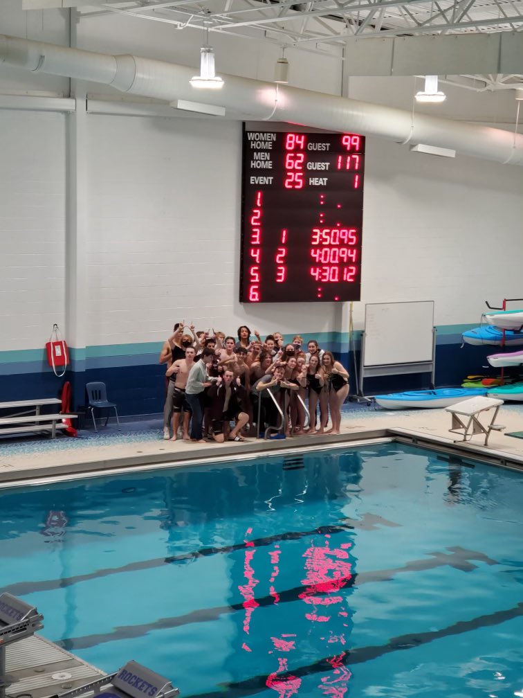Congrats to both boys and girls for their win over Spring Grove tonight!💪🏊‍♀️ Great start to the season!! 🎉