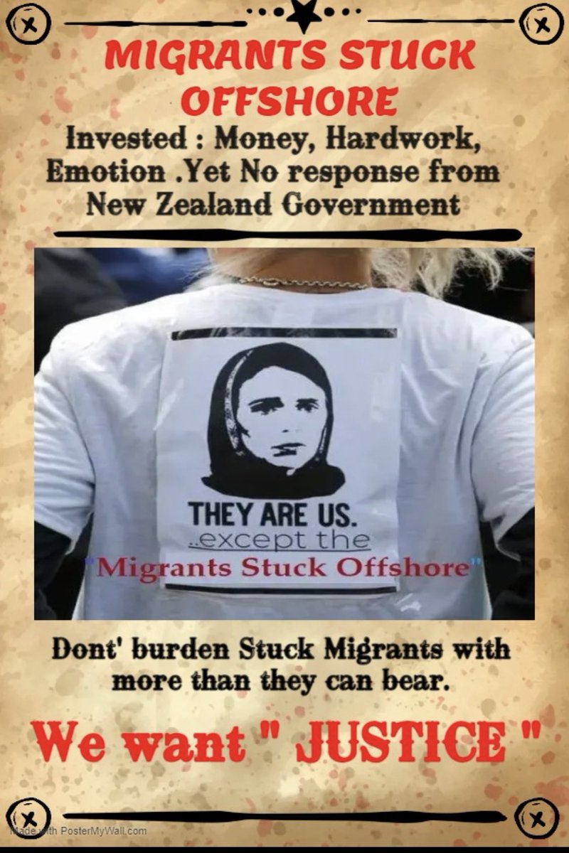 anasmohd5109's tweet photo. #extendoffshorevisa #bringusback 
@jacindaardern @KrisinMana @NicolaWillisMP @chrisluxonmp @EricaStanfordMP @RMarchNZ @dbseymour @mcdowallact @PMOIndia @DrSJaishankar @IndiainNZ @NZHumanRights @UNHumanRights @gillbonnett @HumanistNZ @studyinnz @NanaiaMahuta @M_Lekhi @nzherald https://t.co/pFrJbxEbGK