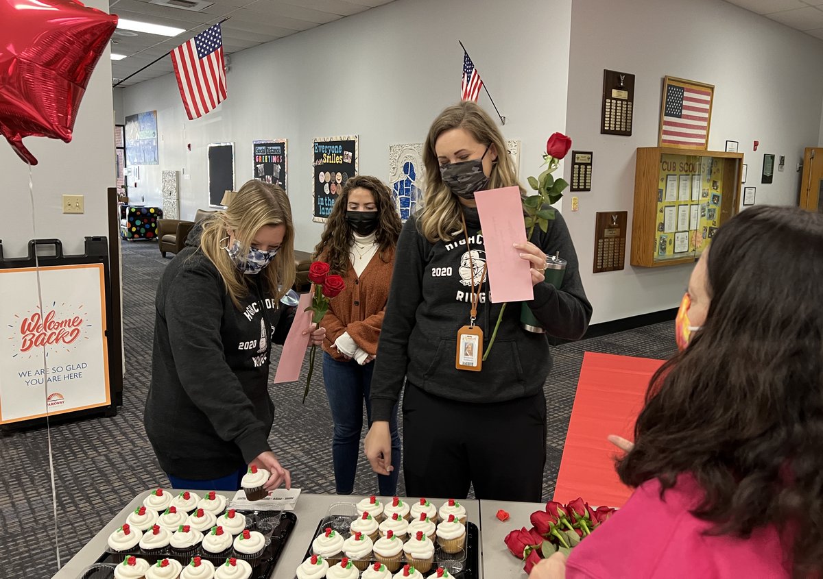 danatrokey's tweet photo. Everything was rose-y 🌹 @HighcroftRidge  as we held an overdue celebration of our National School of Character Award and kicked off our 20.22 character reboot! https://t.co/fPbuG4y01g