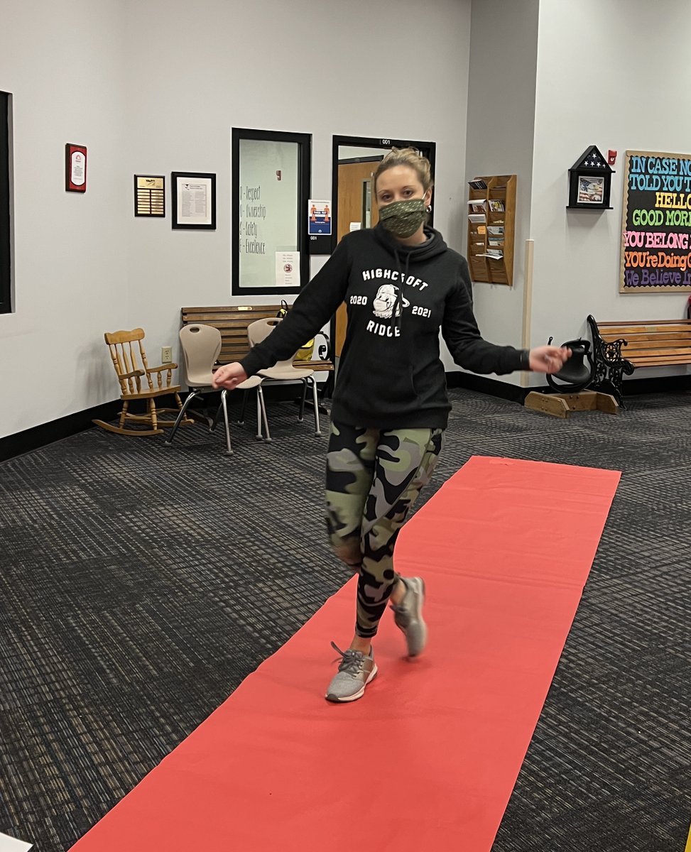 danatrokey's tweet photo. Everything was rose-y 🌹 @HighcroftRidge  as we held an overdue celebration of our National School of Character Award and kicked off our 20.22 character reboot! https://t.co/fPbuG4y01g