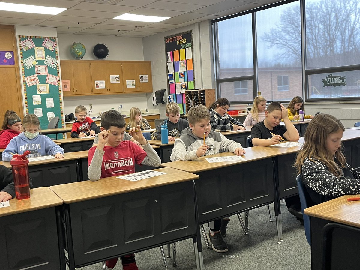 Multiplication Bingo ✖️ <a href="/PCSD_LN/">Lannoye Elementary</a> #RaiderStrong