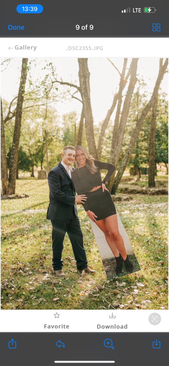 M_Krahl's tweet photo. the life size cut out i sent to my brother for his wedding looks beyond real https://t.co/n1cVc2QOQl