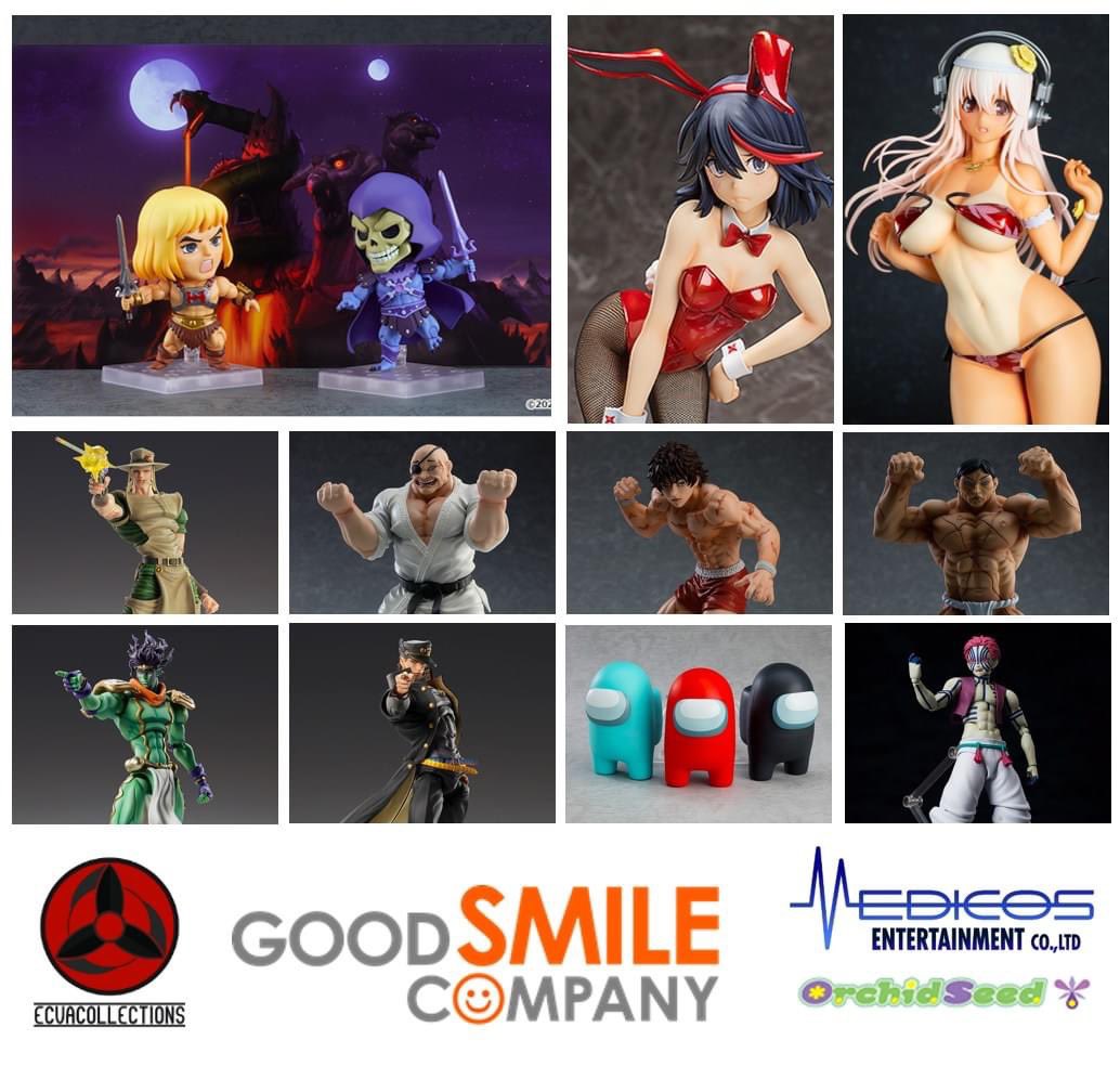 ECUACOLLECTIONS's tweet photo. Nuevas preventas #GoodSmileCompany clic aqui👇🏻👇🏻   https://t.co/FbEKx3mNVu https://t.co/FhvaPmrxju