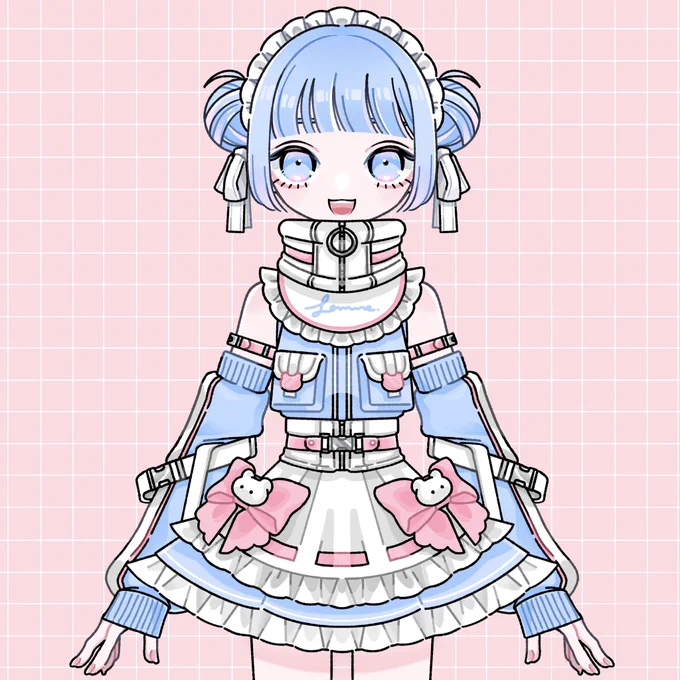 ネックカバーがおそろいだったり、それぞれモチーフアニマルがいたり、腕のベルトの本数もそれぞれ違ったり、する!!!!! 