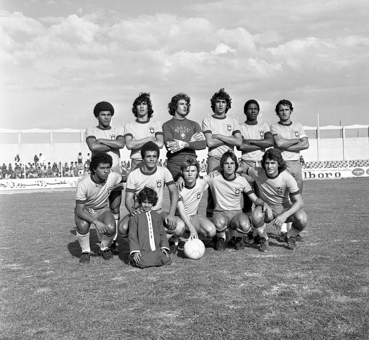 TheOldBahrain's tweet photo. 1979(?)๐ง๐ญ: Bahrain v Brazil at Isa Town Stadium. For info on match visit:
https://t.co/Vyj5TxDDI4
- @substoryblog wishes to speak with anyone who played in, or has knowledge of, this match. #theoldbahrain #bahrain #ุงูุจุญุฑูู #bahrainfootball https://t.co/yZ2uOwlByO