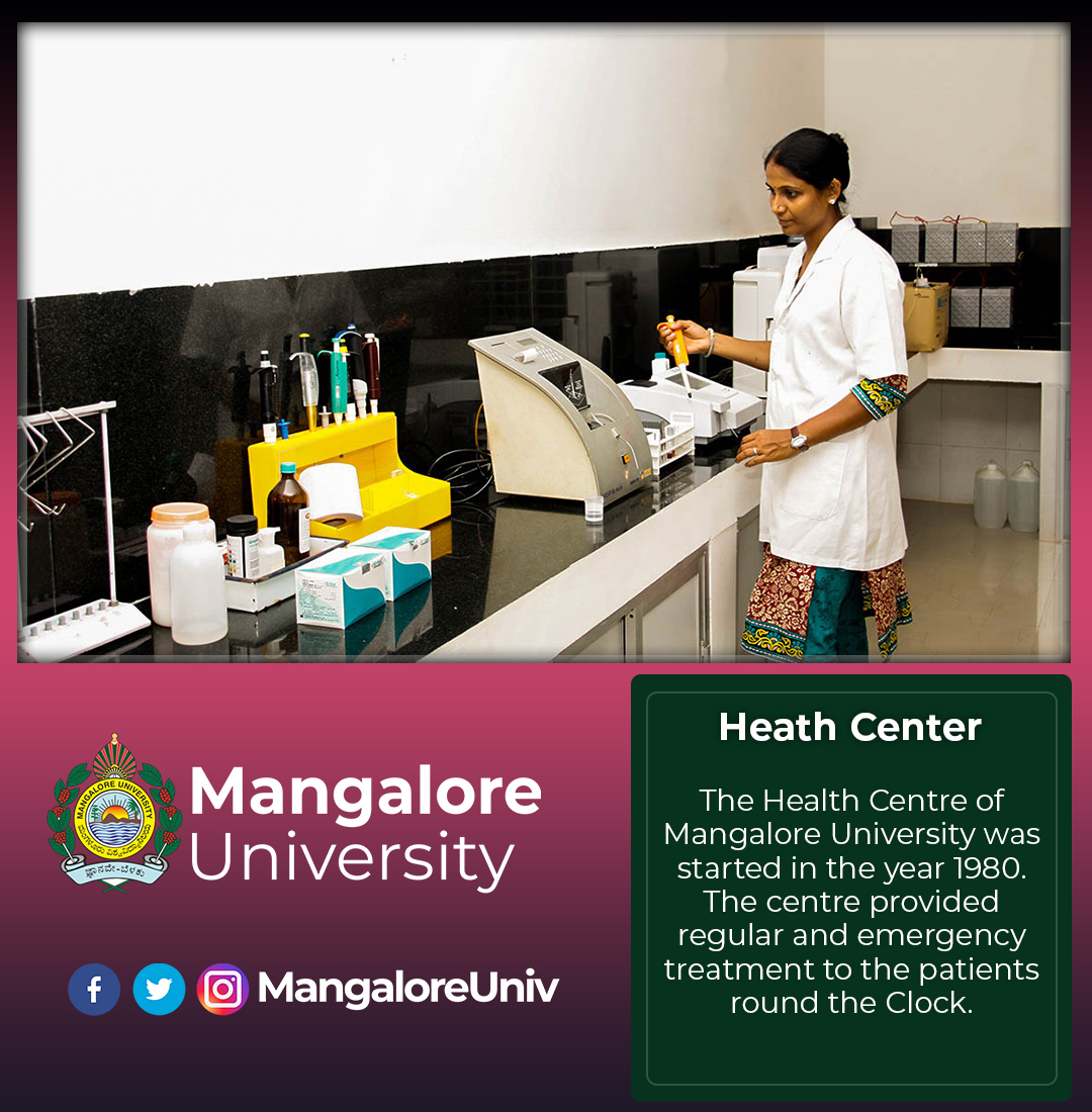 MangaloreUniv's tweet photo. Mangalore University Campus have the #Health_Center Facility
#MangaloreUniversity
#MangaloreUniv https://t.co/H1UUCzOahp