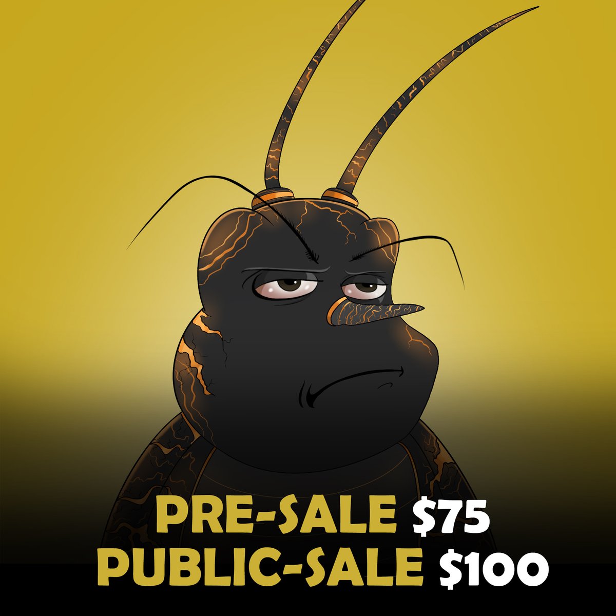 RoachversePre's tweet photo. High Potential Project Coming Soon! https://t.co/aKdIaRLm4W Stay Tuned!   #NFT #NFTs https://t.co/fcaNQo9fHx