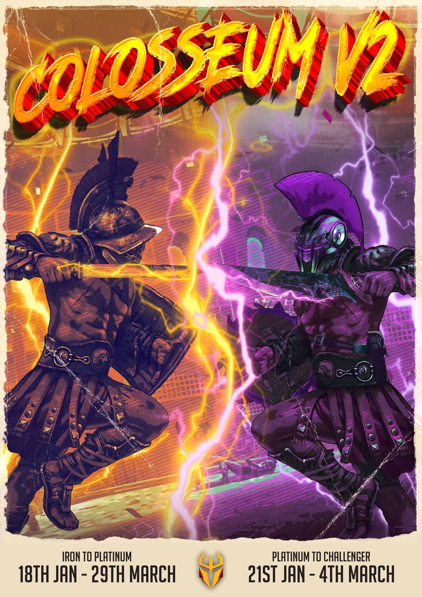 WE. ARE. BACK! 

Not with one but two tournaments.

$1,000 Prize Pool courtesy of this mad man
twitch.tv/oobi23

Details on how to join are in the comments below ⬇️