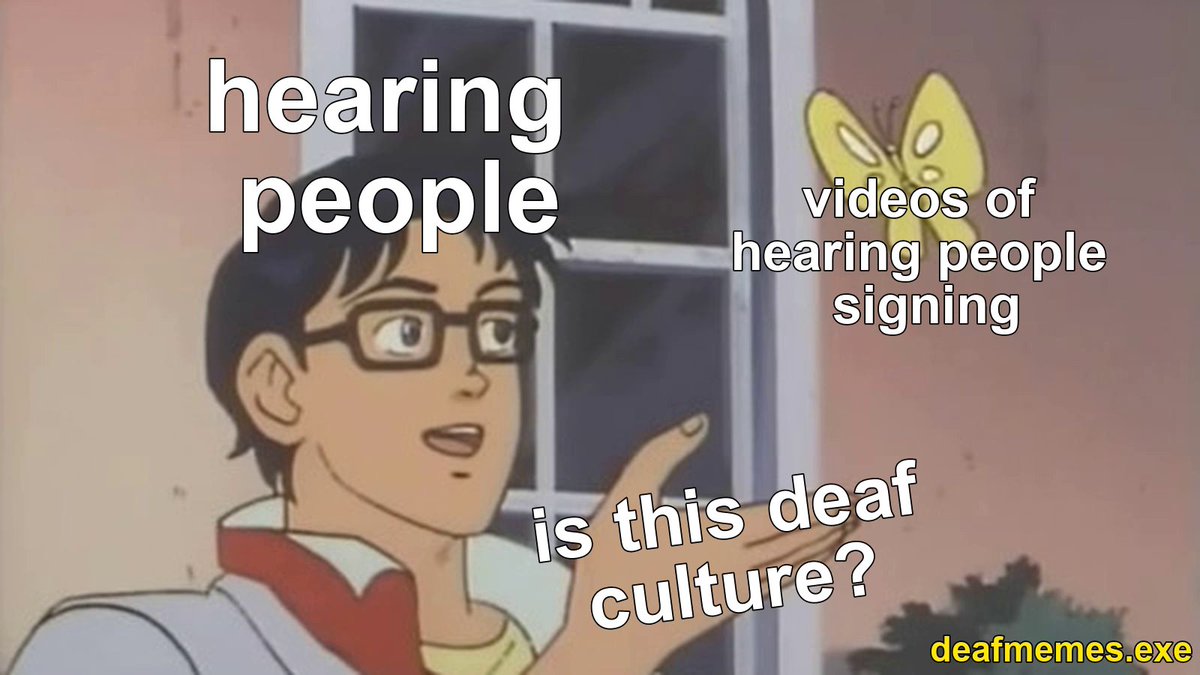 For once again, please stop sending me the same video of hearing college students with signing gloves.