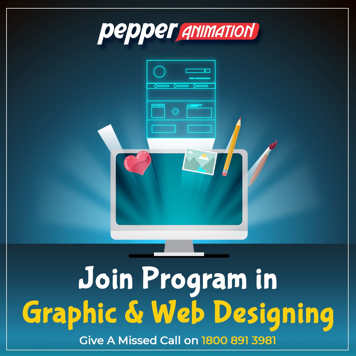 PepperAnimation's tweet photo. Join Program in Graphic and Web Designing
at Pepper Animation

Call: +919811612602

#graphicdesign #webdesign #graphicdesigncourse #webdesigncourse #pepperanimation https://t.co/aQLyBVQj6m