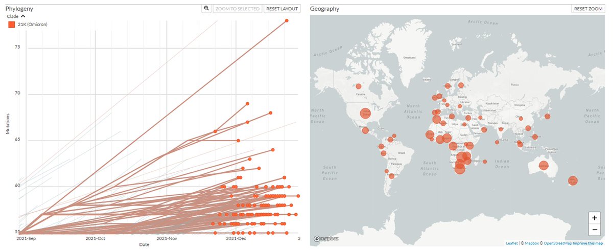 vinodscaria's tweet photo. 🔴Is #OmicronVariant the end of #COVID19 evolution?
NO
ℹ️ Omicron continues to evolve, and and possibly accumulating mutations at a much higher pace as infections pick up across the world.
As an individual, you can stop the virus from mutating, by reducing infections > #MaskUp😷 https://t.co/A0Ca5KdjwU